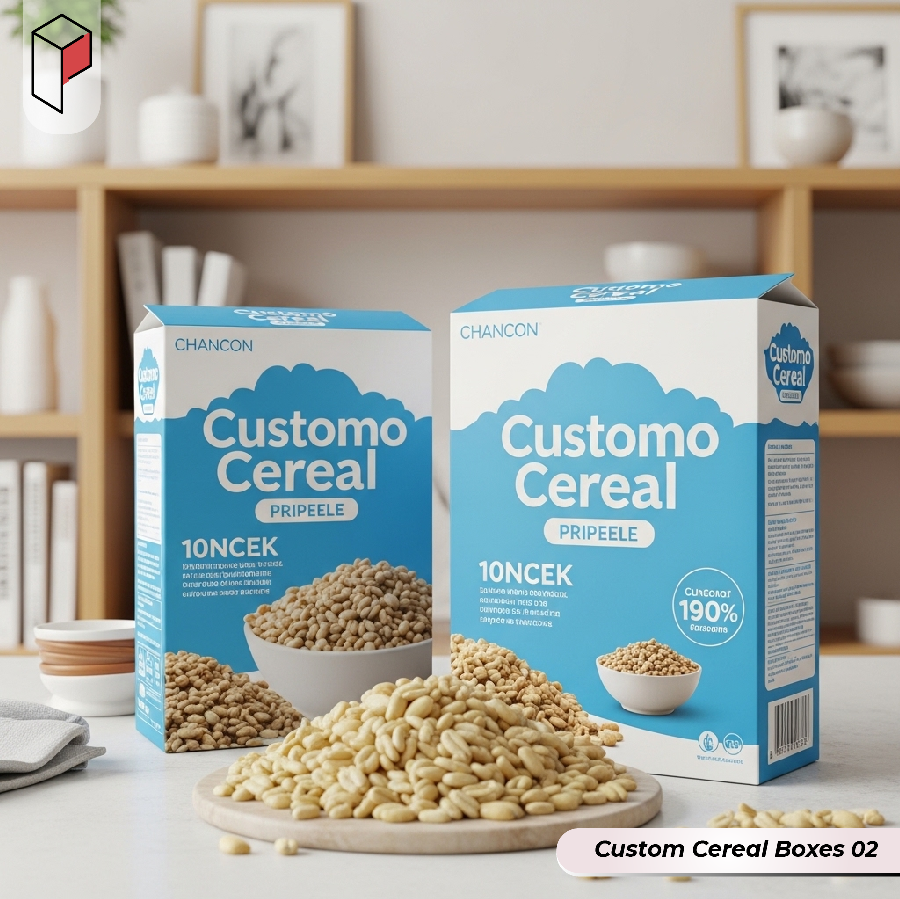 Custom printed Cereal Boxes (2)