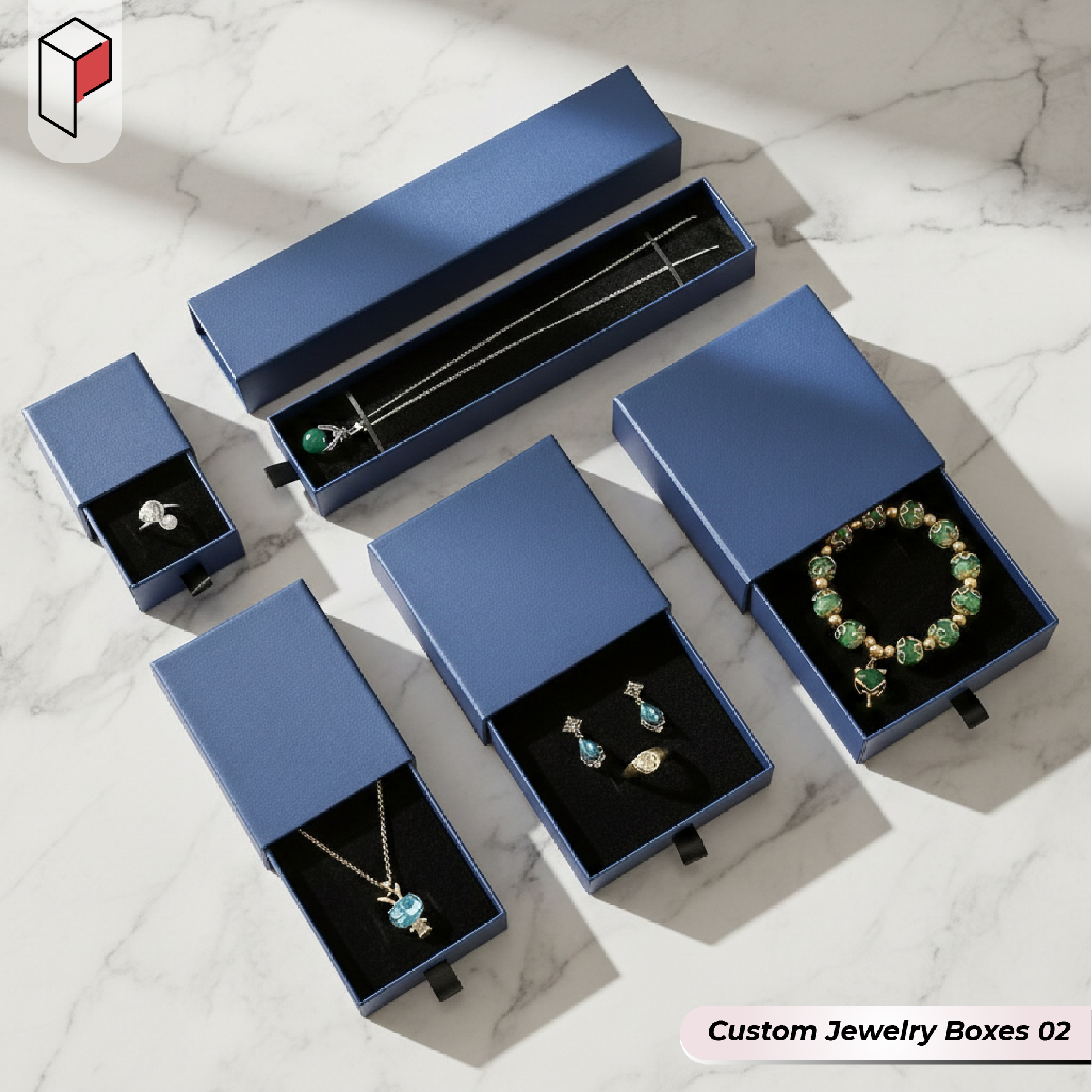 Custom printed Jewelry Boxes (2)