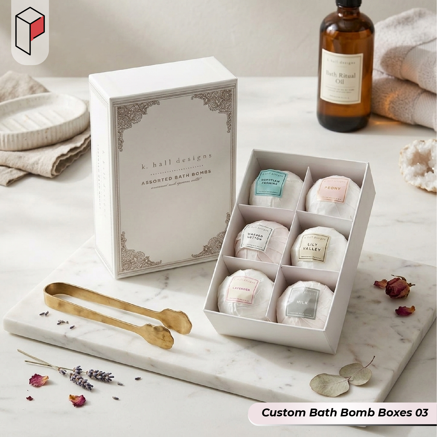 Custom Bath Bomb Boxes with lid (3)