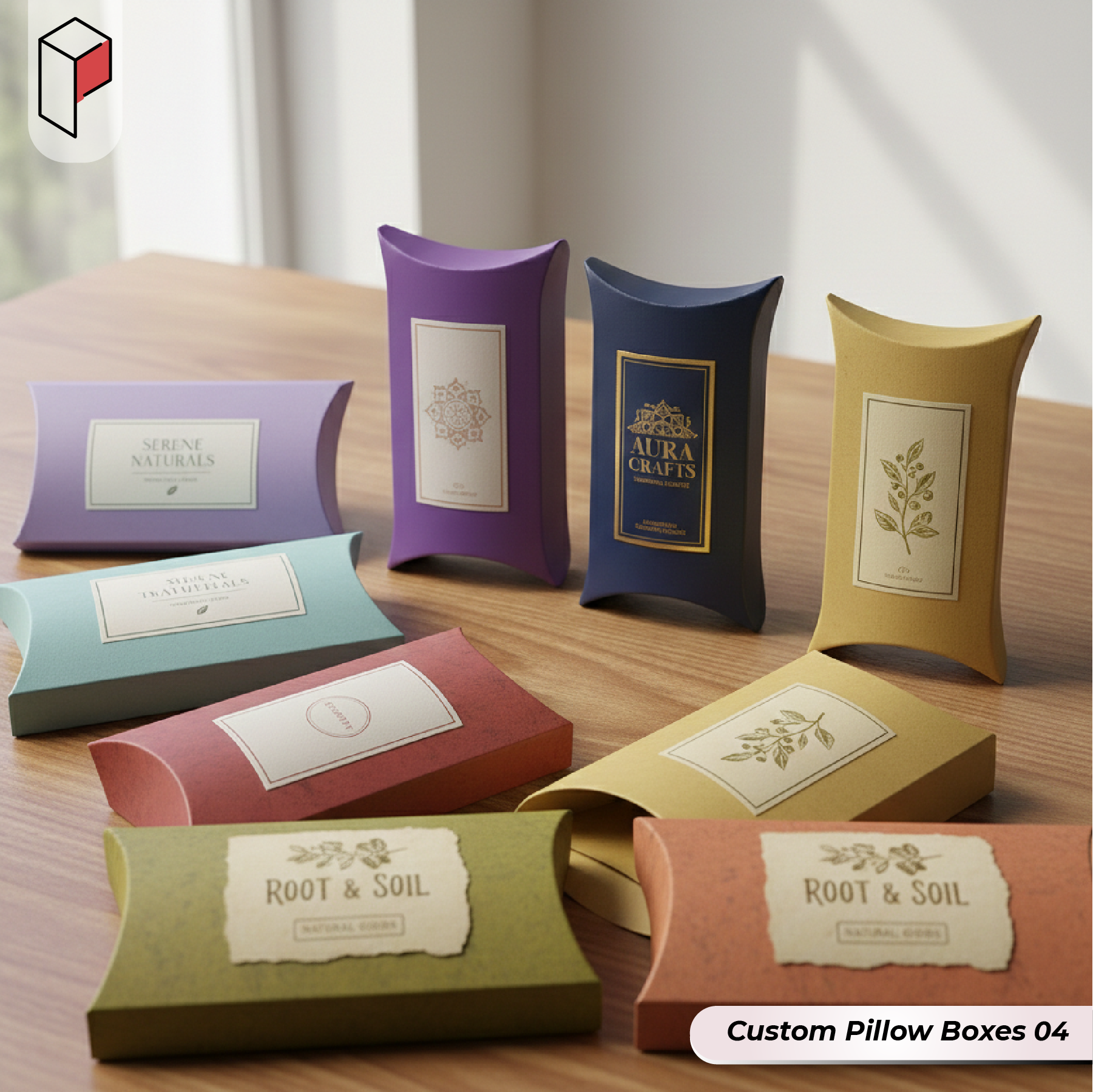 Custom Pillow Boxes