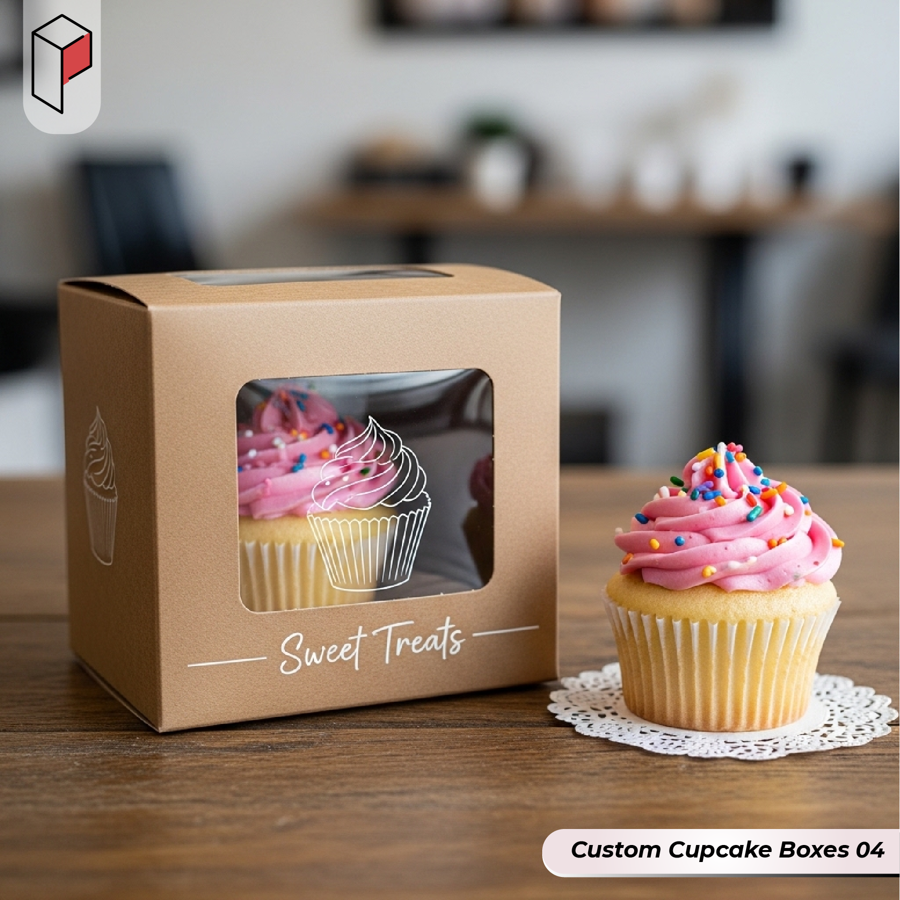 Custom Cupcake Boxes