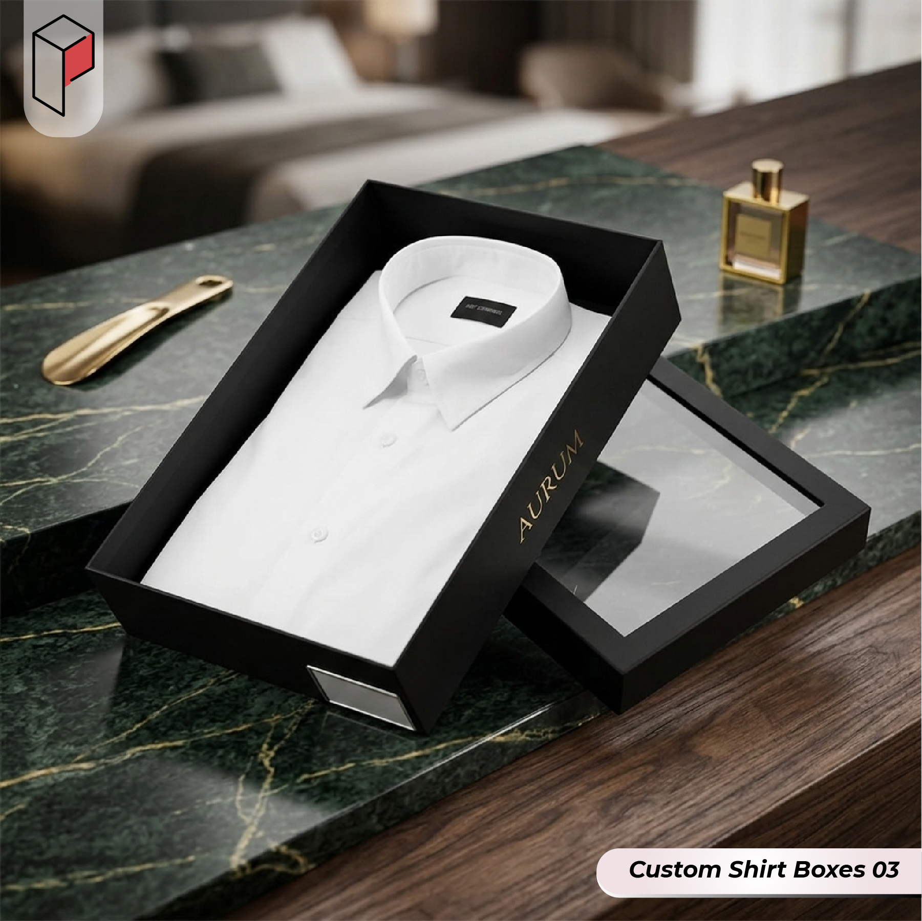 Custom Shirt Boxes with lid (3)