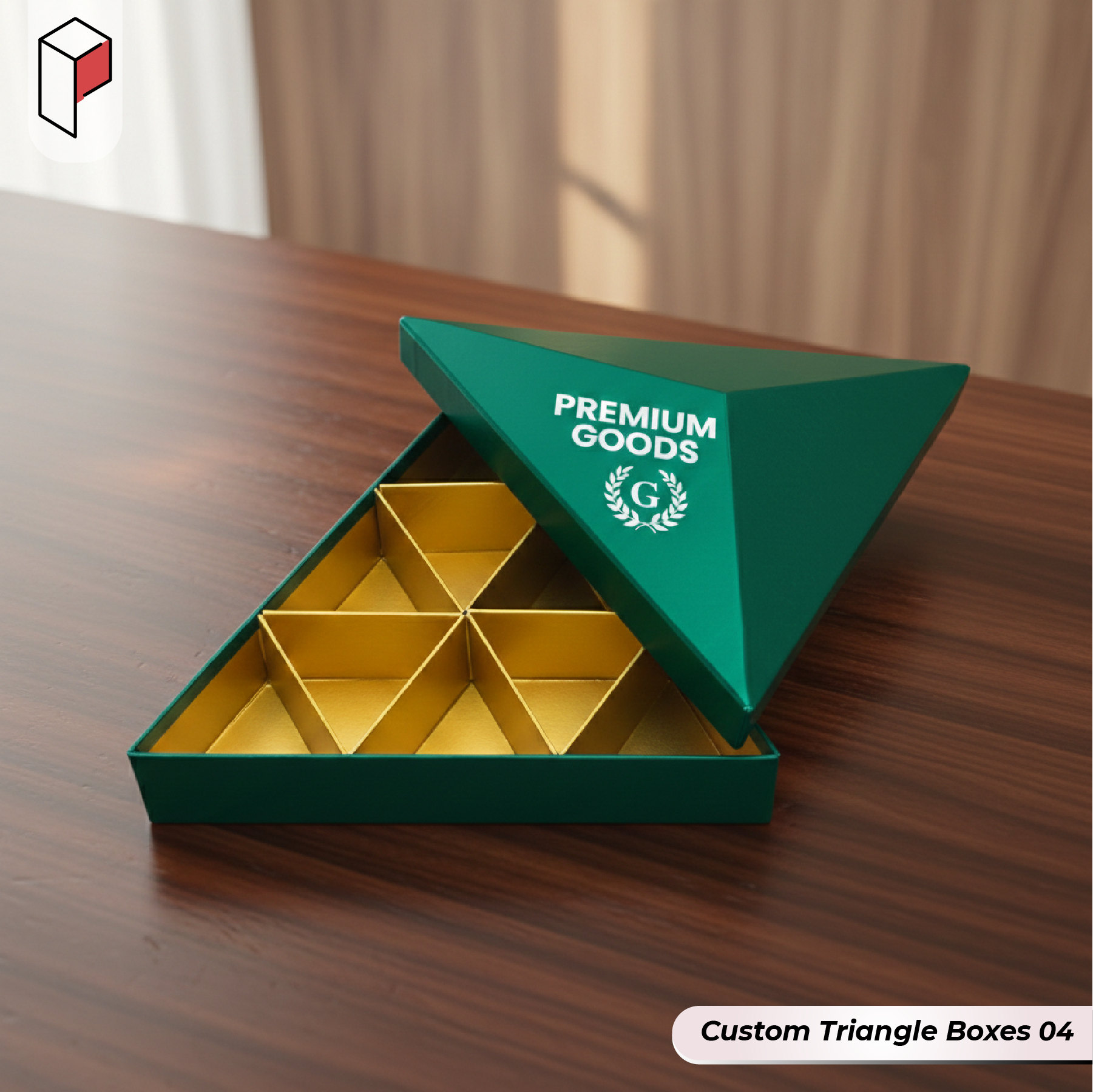 Custom Triangle packaging Boxes (4)
