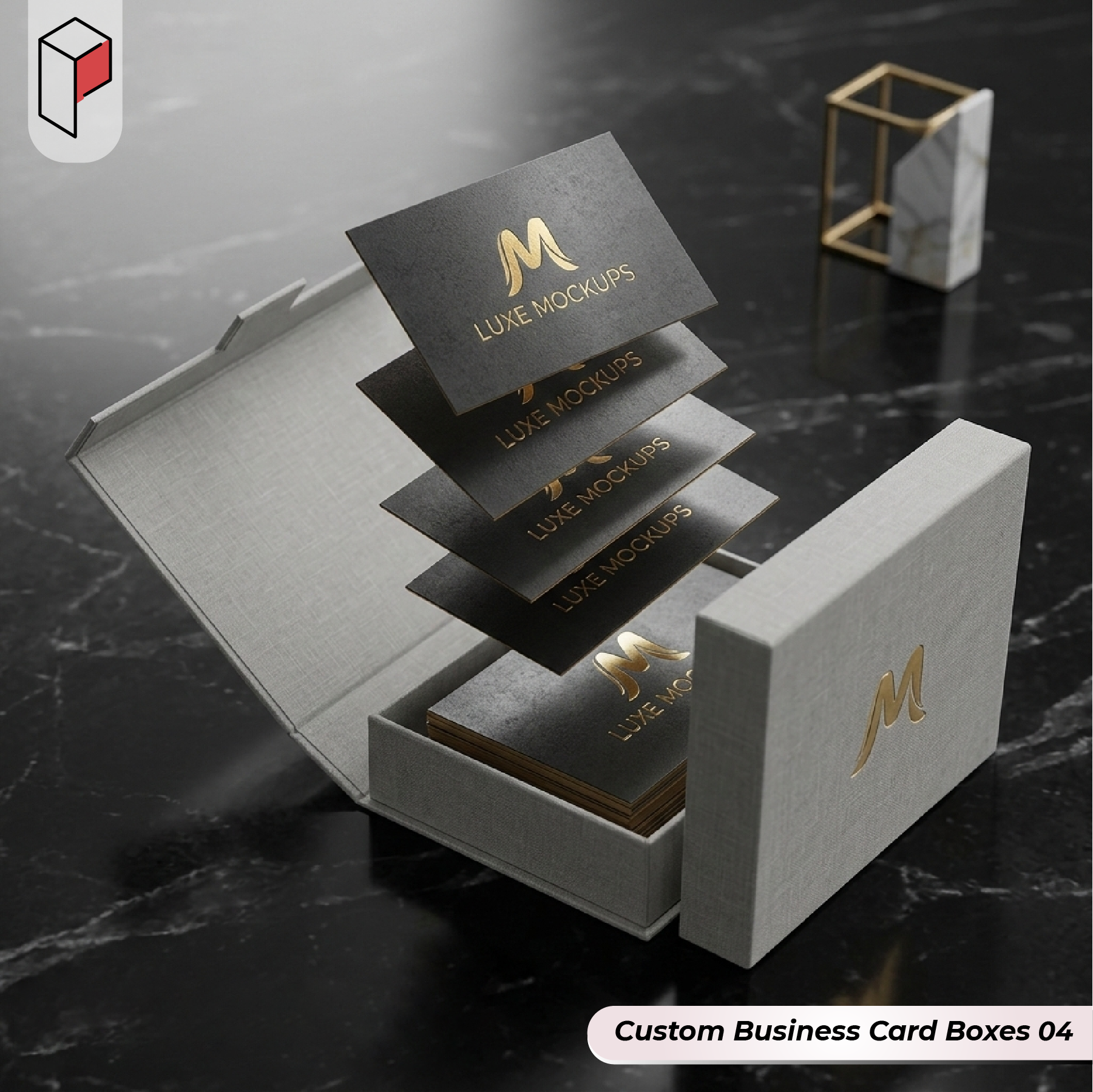 Custom luxury Business Card Boxes (4)