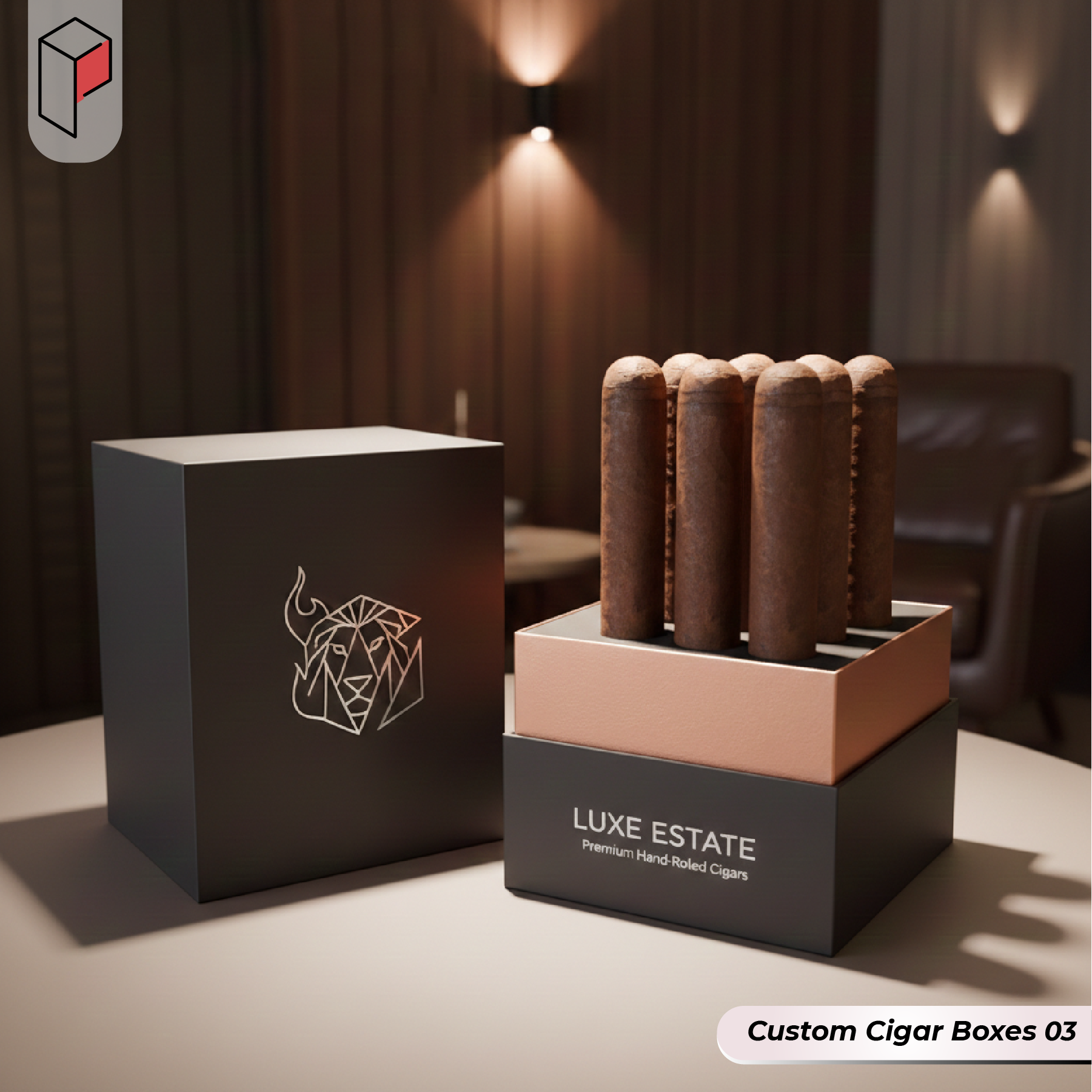 Custom luxury Cigar Boxes (3)