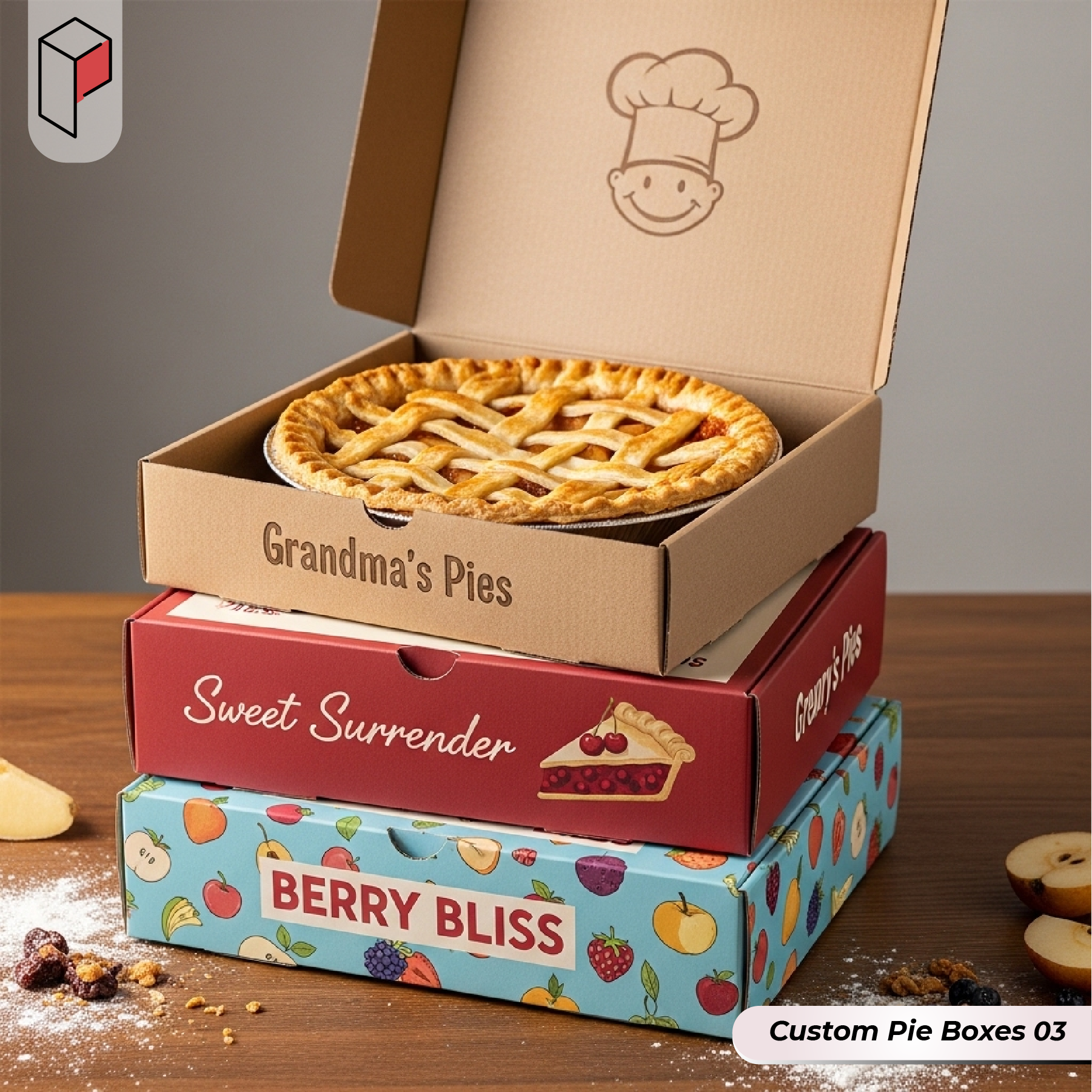 Custom Pie Boxes