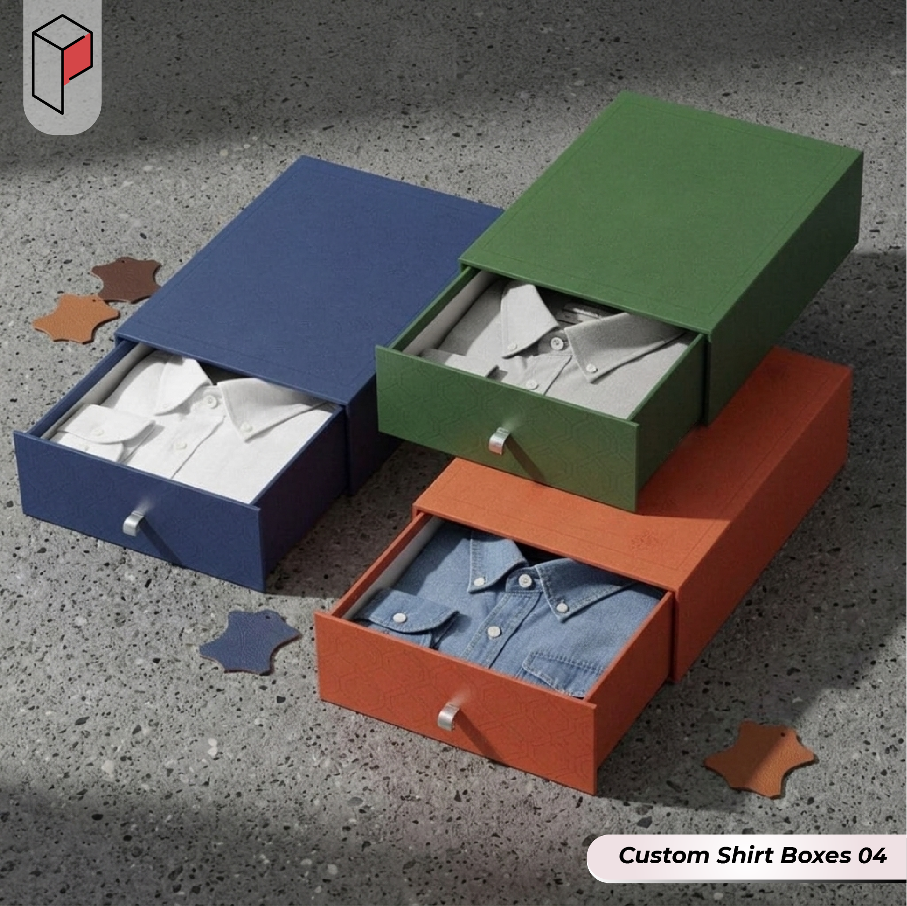 Custom printed Shirt Boxes (4)