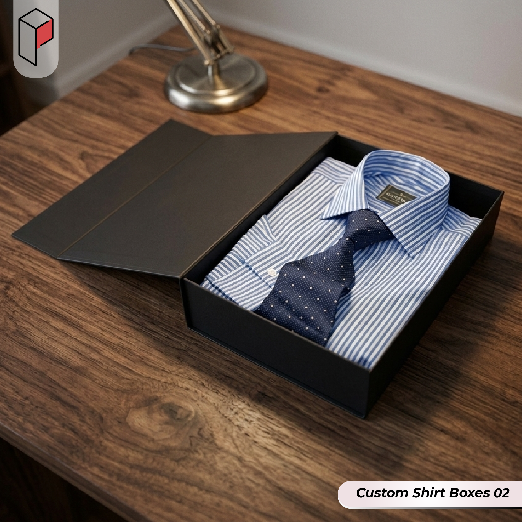 Custom rigid Shirt Boxes (2)