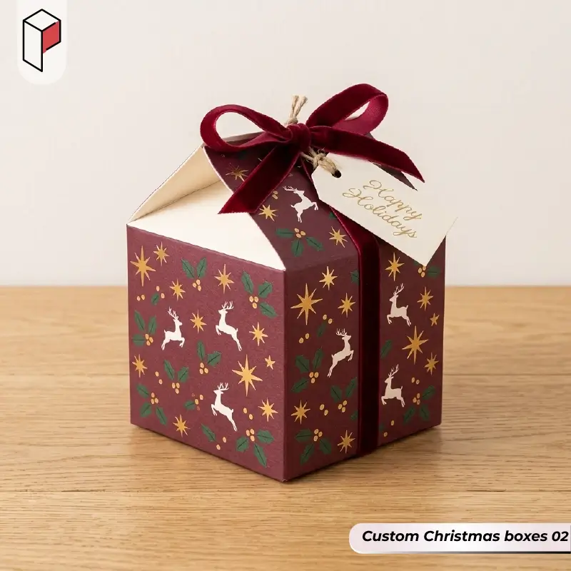 Custom Christmas boxes wholesale 02