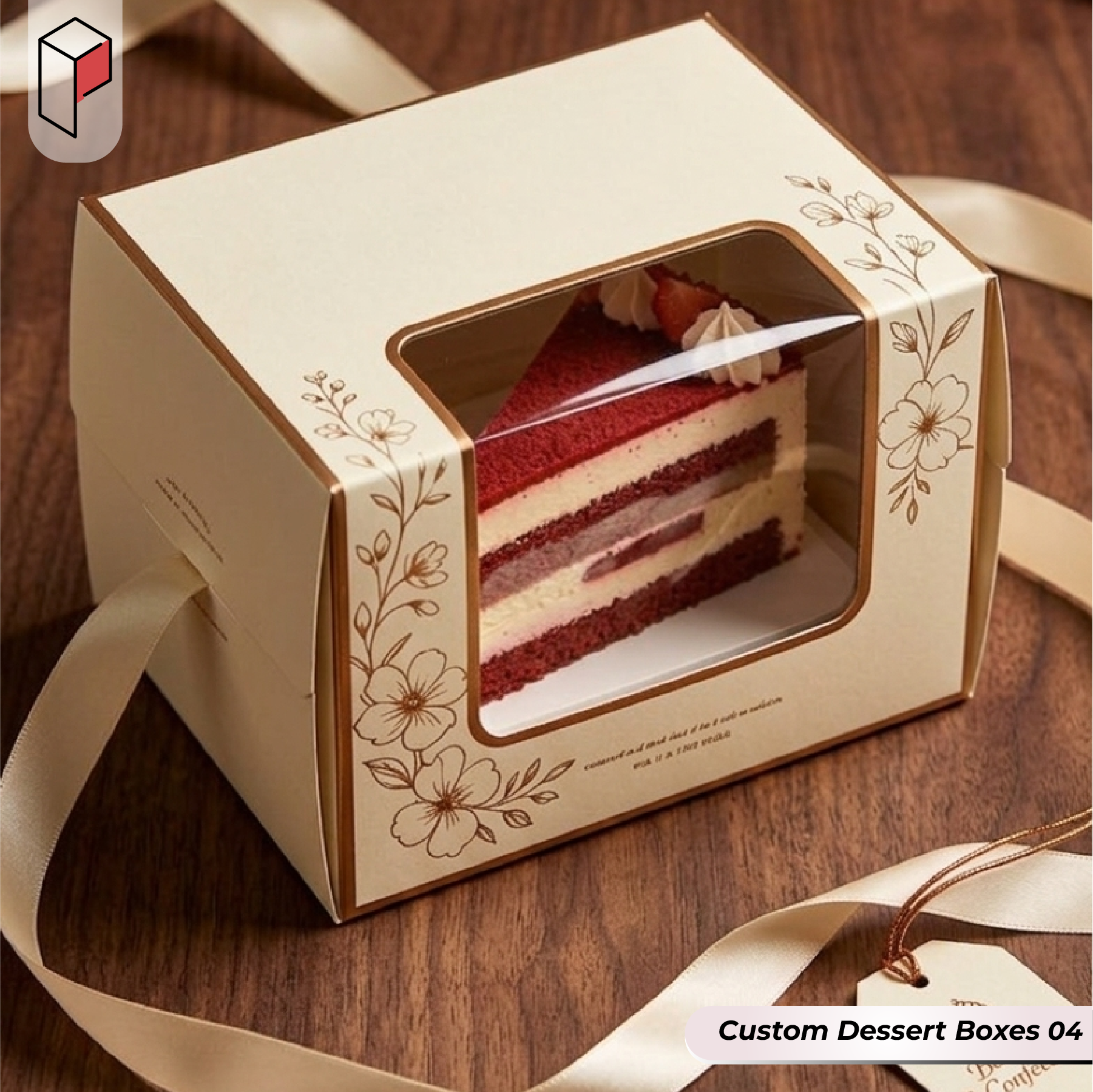 Custom Dessert Boxes with window (4)