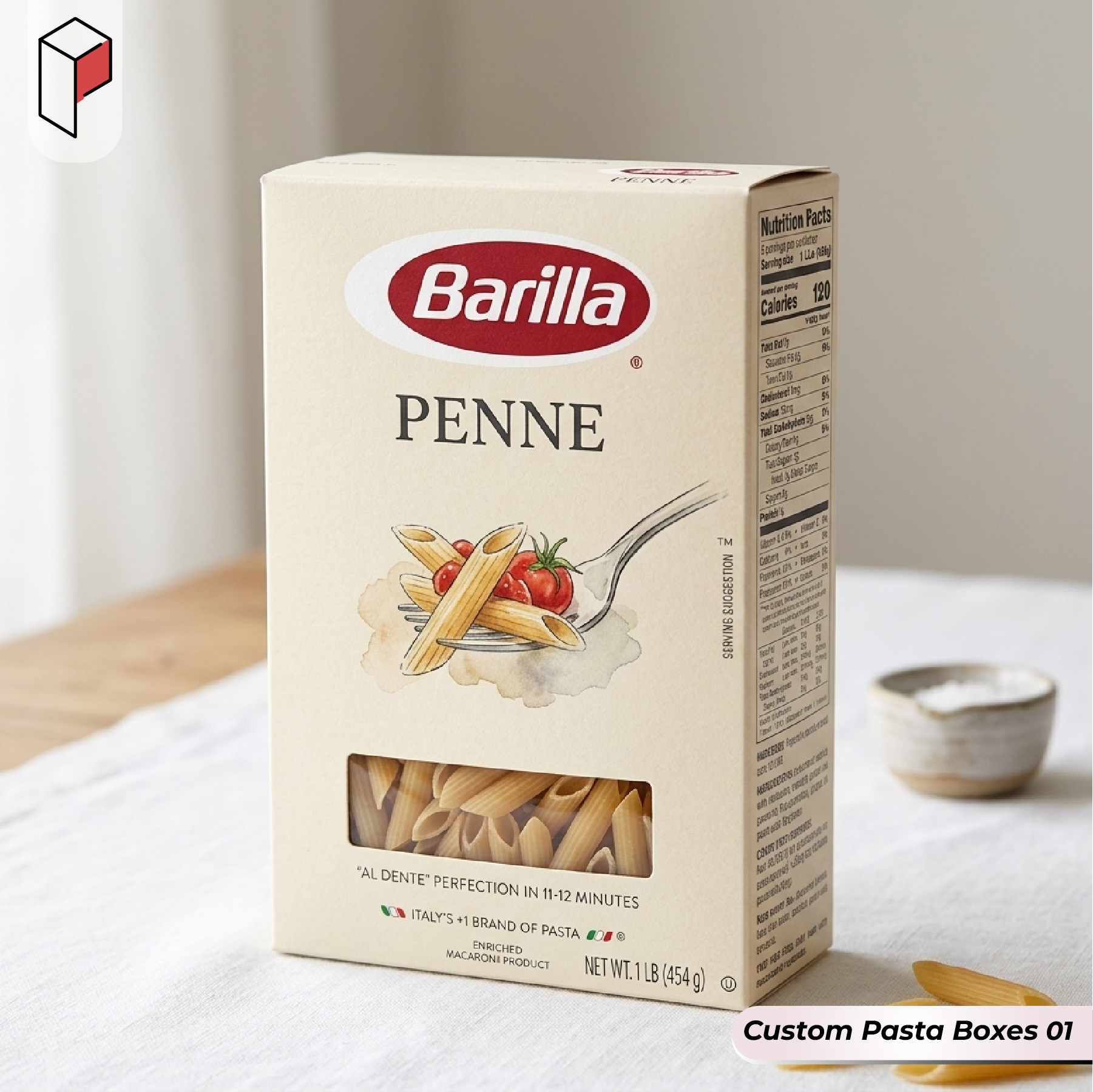 Custom Pasta Boxes