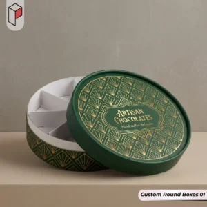 Custom Round Boxes