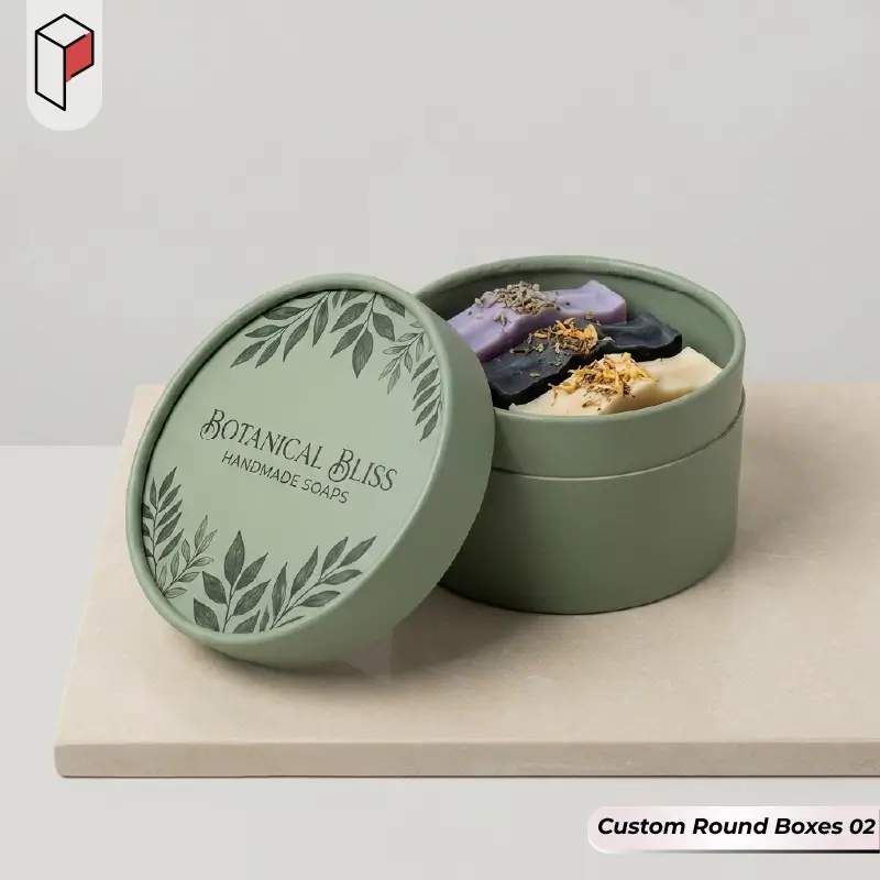 Custom Round Boxes wholesale 02