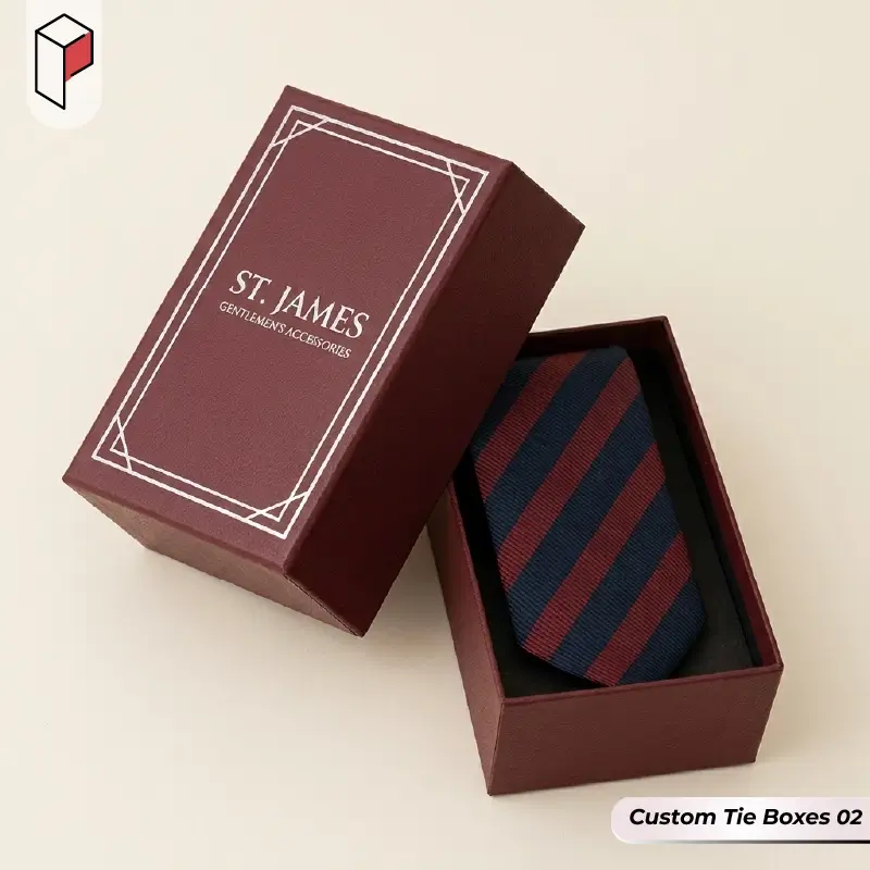 Custom Tie Boxes Wholesale 02