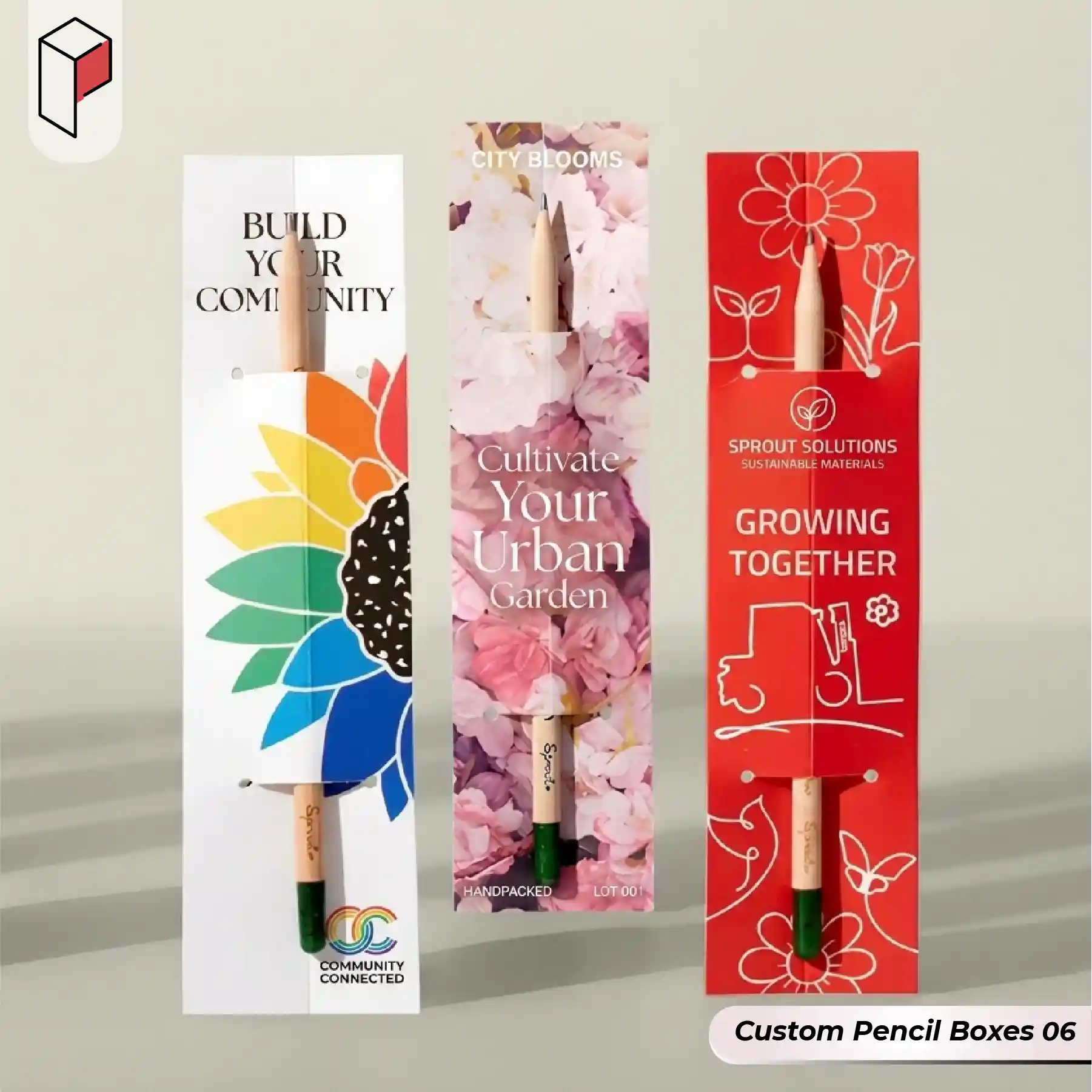 Custom printed Pencil packaging (6)