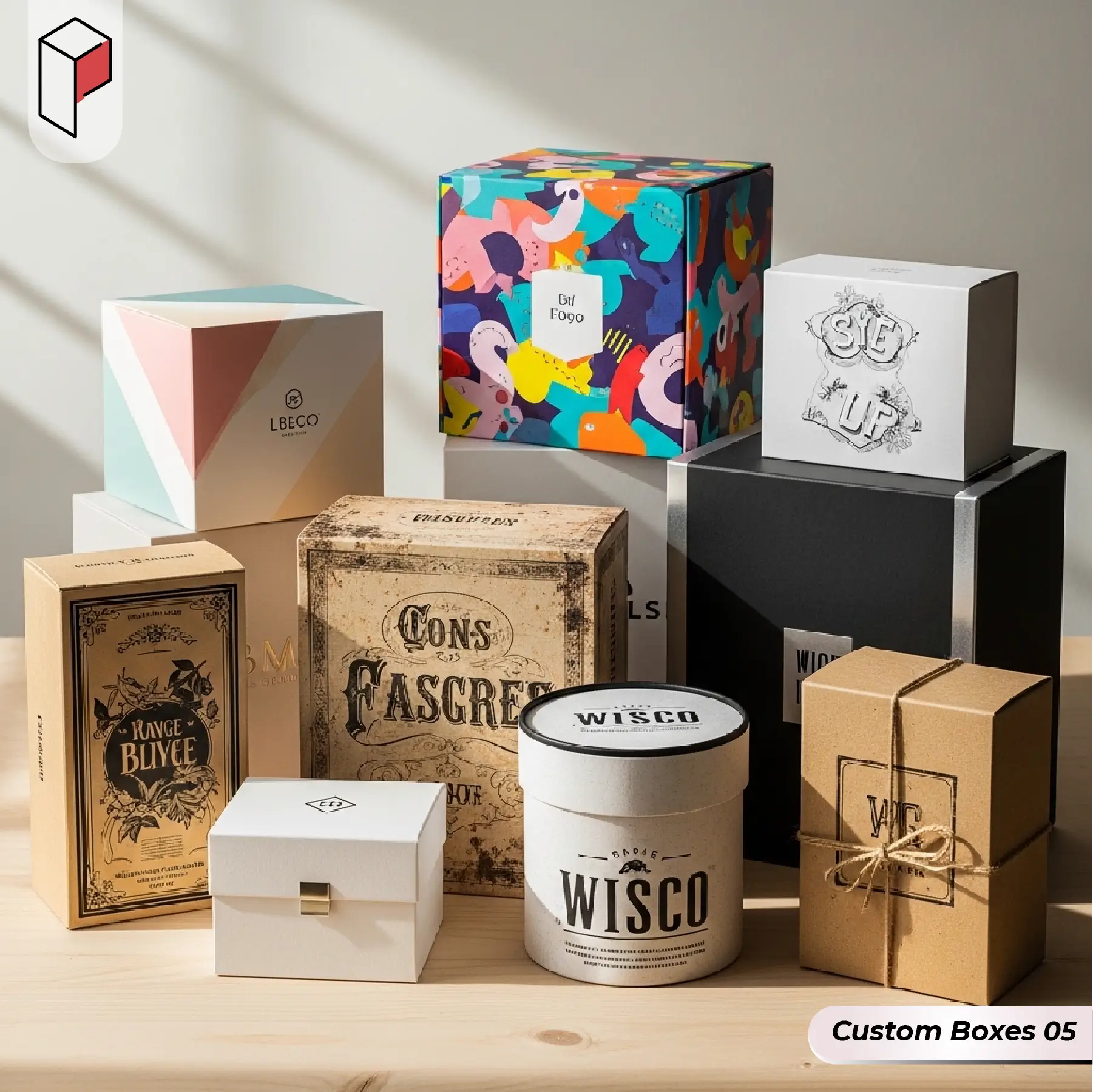 Custom Boxes with with logo (5)