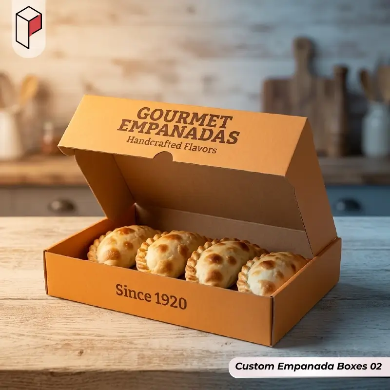 Custom Empanada Boxes Wholesale 02