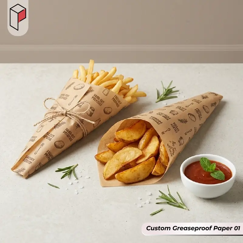Custom Greaseproof Paper 01