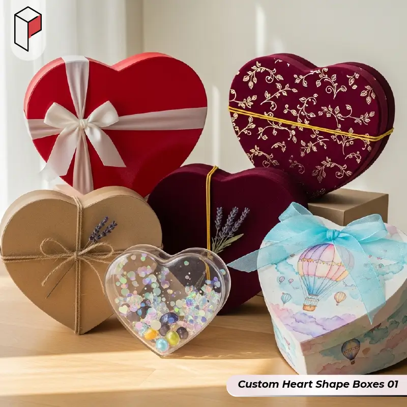 Custom Heart Shape Boxes 01
