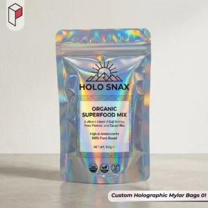 Custom Holographic Mylar Bags