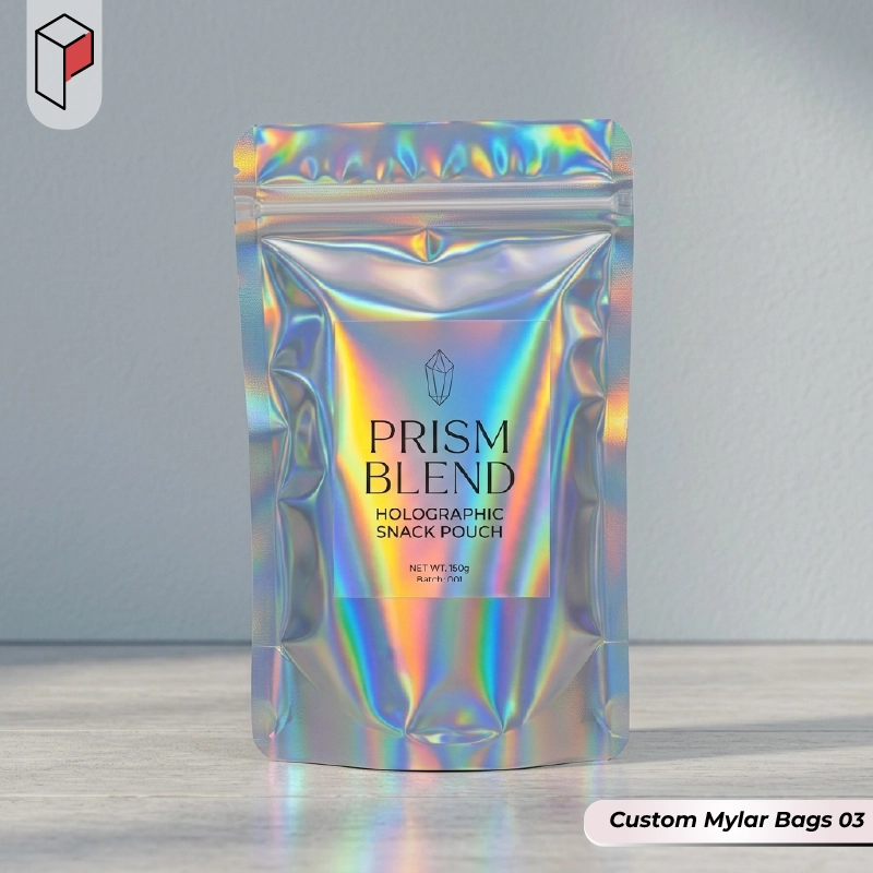 Custom Holographic Mylar Bags 03