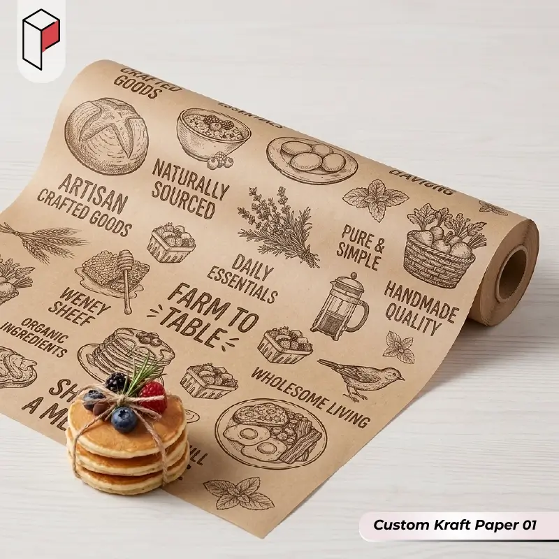 Custom Kraft Paper 01