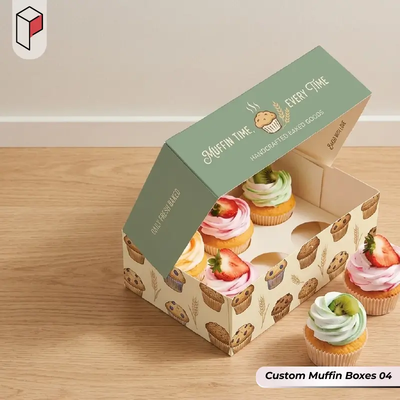 Custom Muffin Boxes with Logo 04