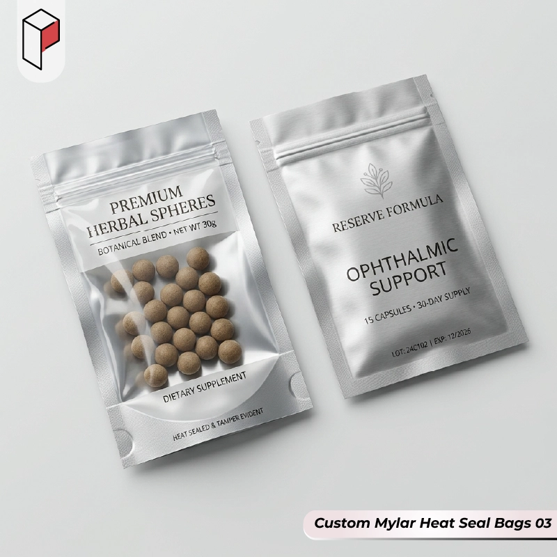 Custom Mylar Heat Seal Bags Wholesale 03