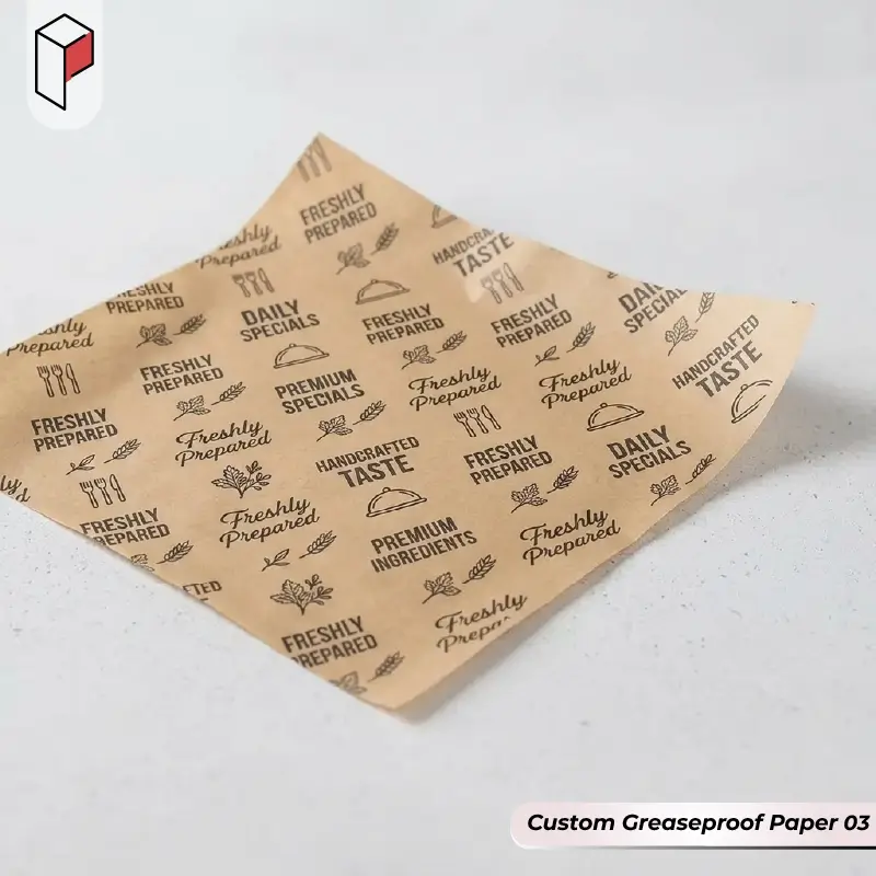 Custom Printed Greaseproof Paper 03