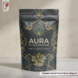 Custom Smell Proof Mylar Bags