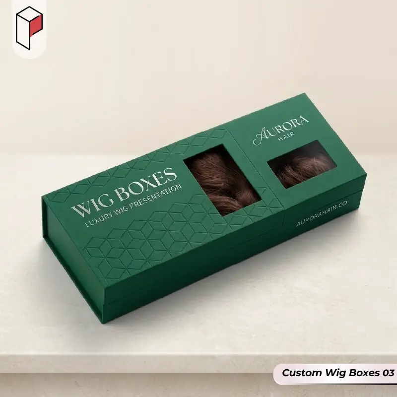 Custom Wig Boxes With Logo 03