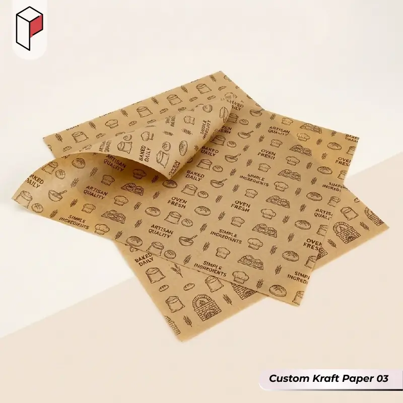 custom Printed Kraft Paper 03