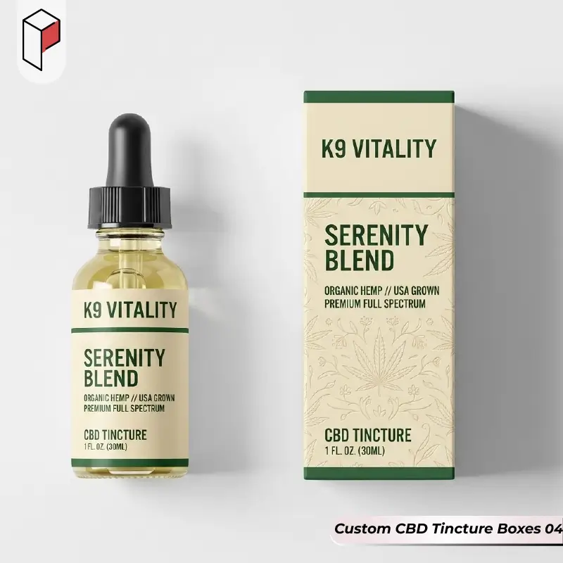 Custom Printed CBD Tincture Boxes 04