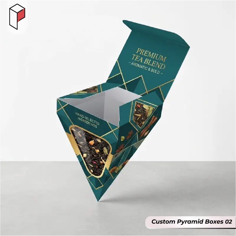 Custom Pyramid Boxes Wholesale 02