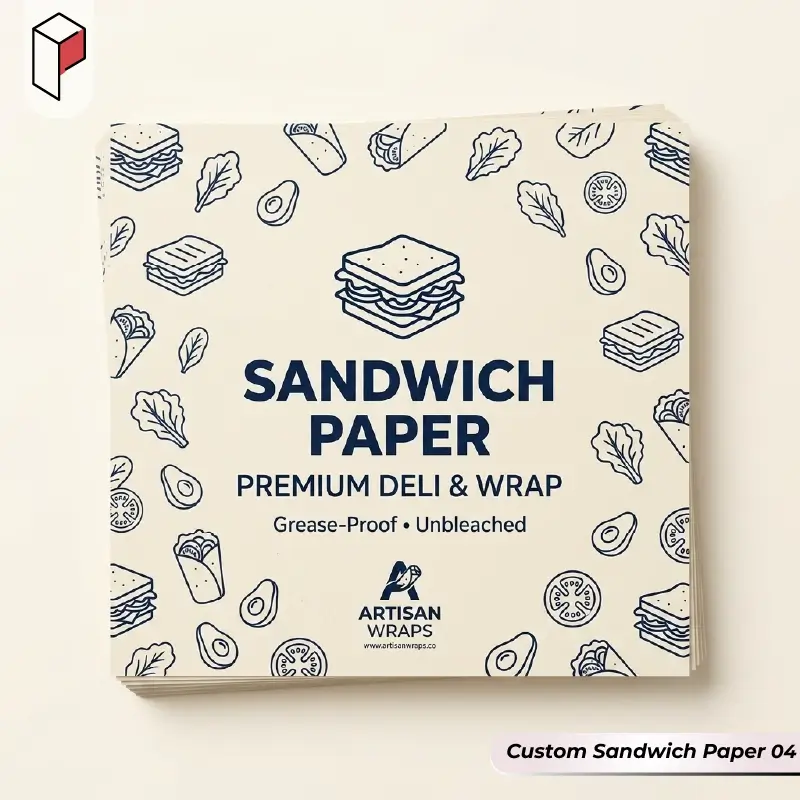 Custom Sandwich Paper USA 04