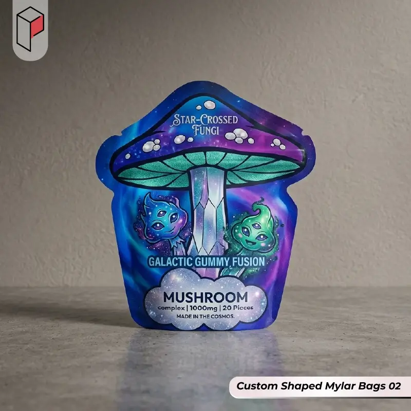 Custom Shaped Mylar Bags wholesale 02