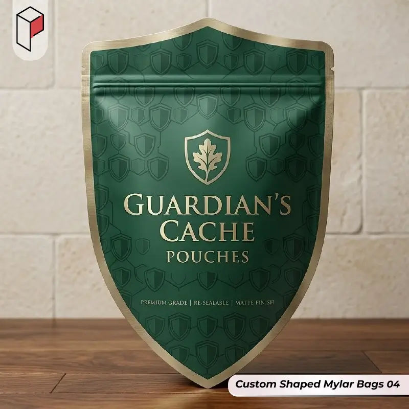 Custom Shaped Mylar Bags with logo 04