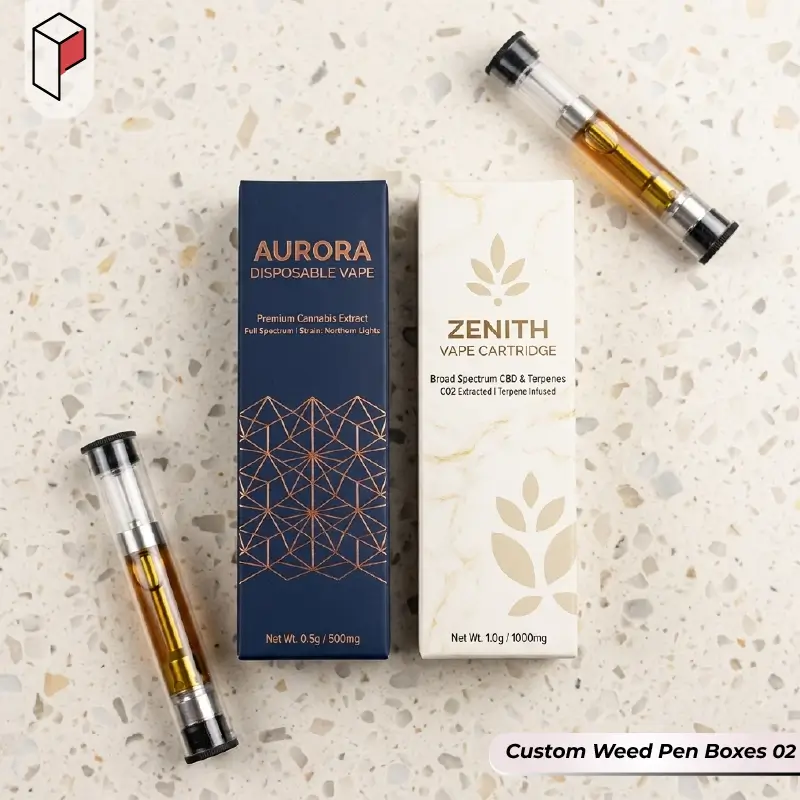 Custom Weed Pen Boxes wholesale 02