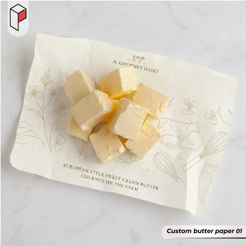 Custom butter paper 01