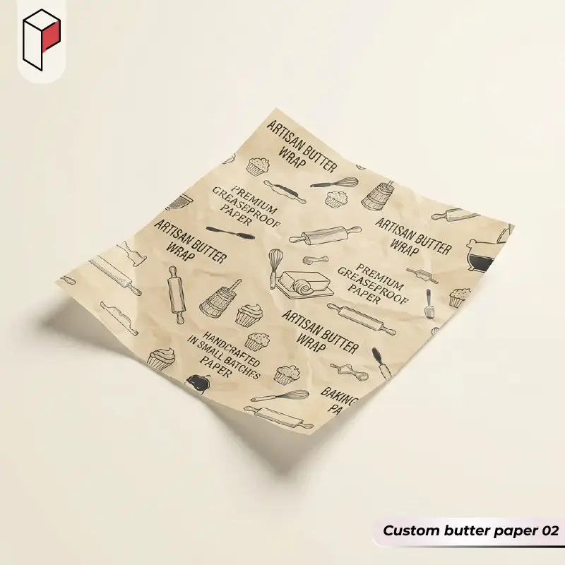 Custom butter paper wholesale 02