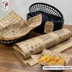 Custom Food Basket Liners
