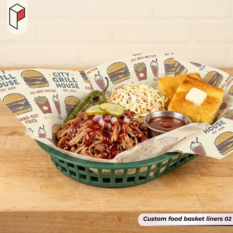 Custom food basket liners Wholesale 02