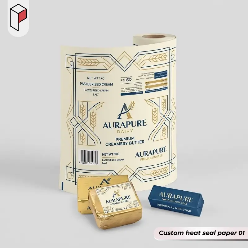 Custom heat seal paper 01