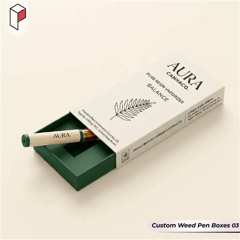 Custom printed Weed Pen Boxes 03