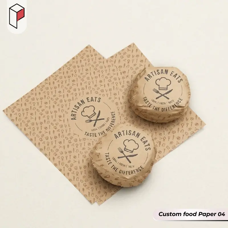 custom food paper with logo 04