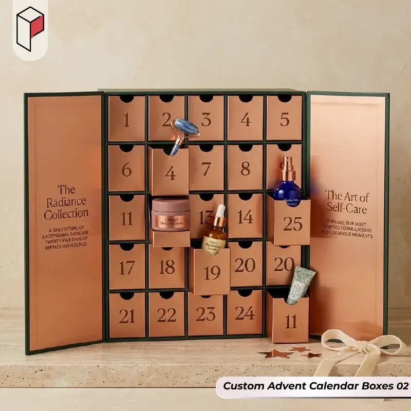 Custom Advent Calendar Boxes Wholesale 02