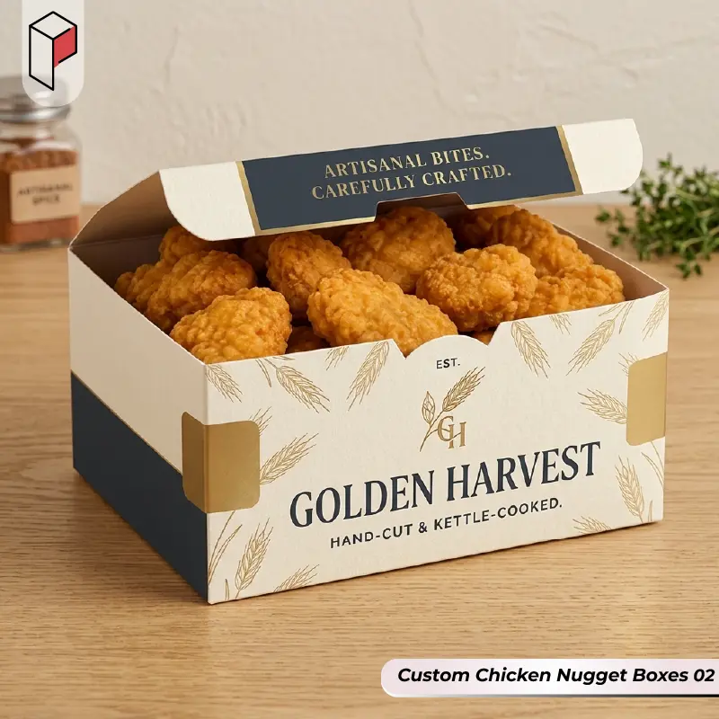 Custom Chicken Nugget Boxes Wholesale 02