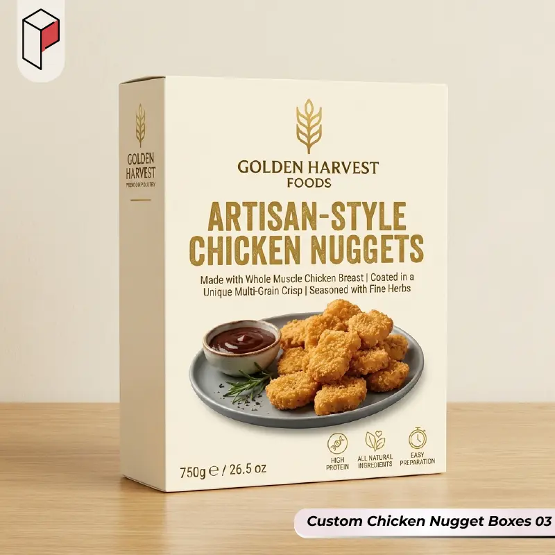 Custom Chicken Nugget Boxes With Logo 03