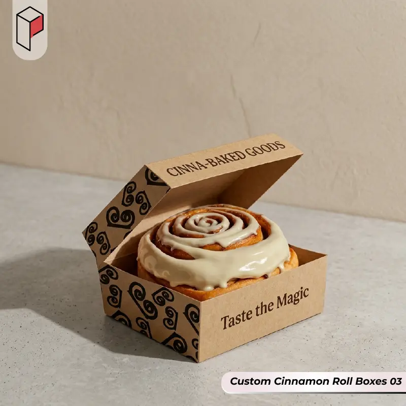 Custom Cinnamon Roll Boxes Wholesale 03