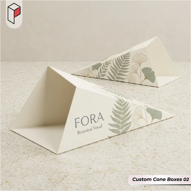 Custom Cone Boxes Wholesale 02